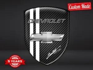 Chevrolet Adesivi Vinile Logo Durevoli Multimarca Pregio